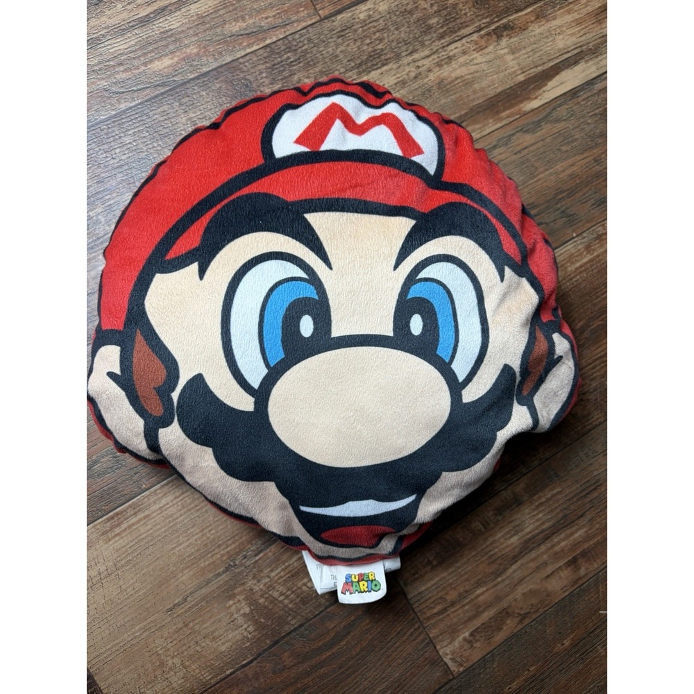 Nintendo Super Mario Nintendo Head Pillow 2023
